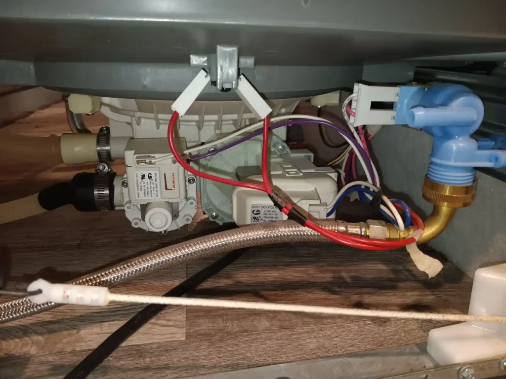 dishwasher not draining properly