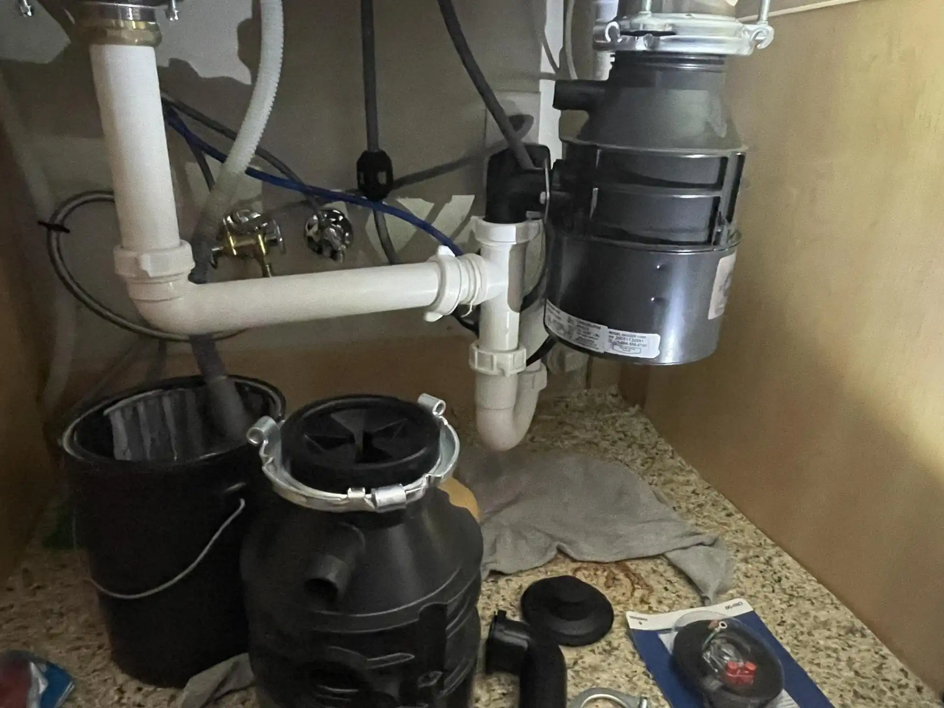 Jammed garbage disposal repair norman ok