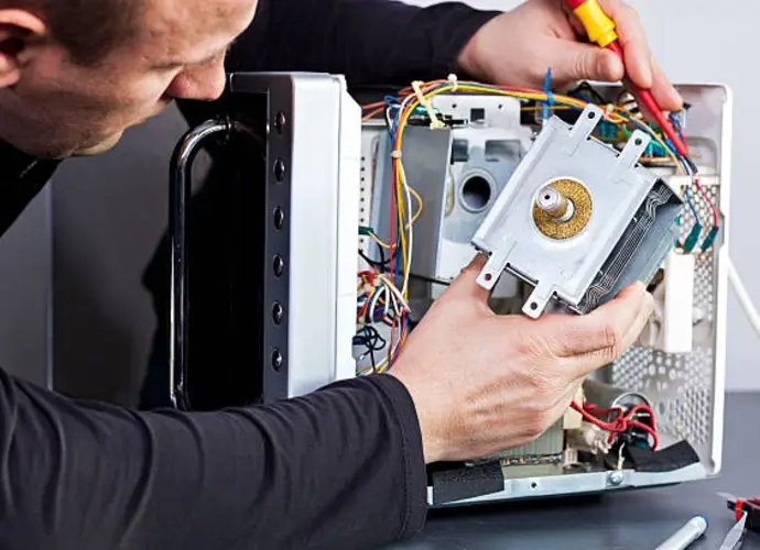 microwave oven repair process norman ok