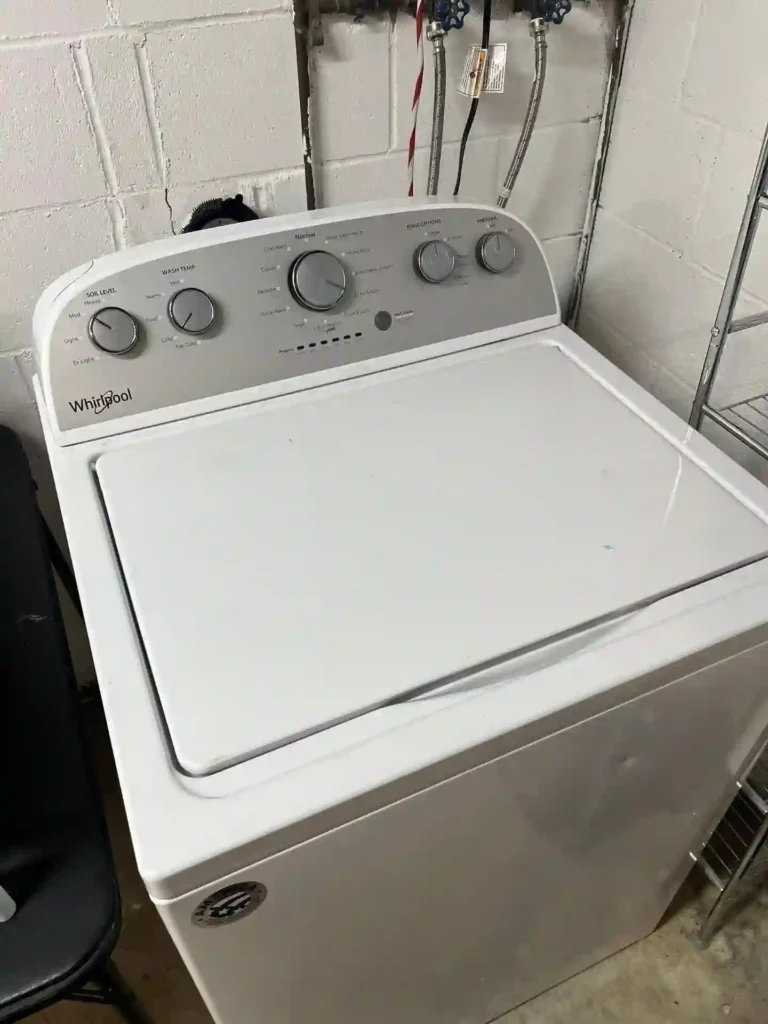 Whirlpool top-load washing machine – expert washer repair service in Norman OK